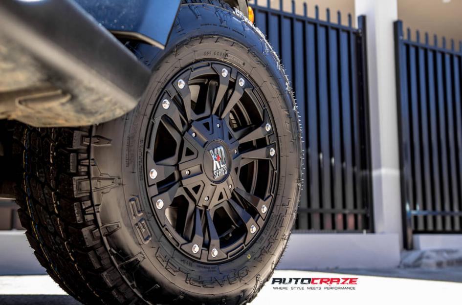 JEEP WRANGLER MONSTER XD 2 MATTE BLACK